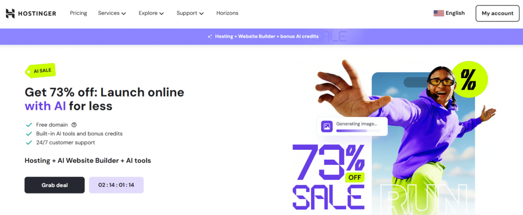 Web Hosting - Hostinger